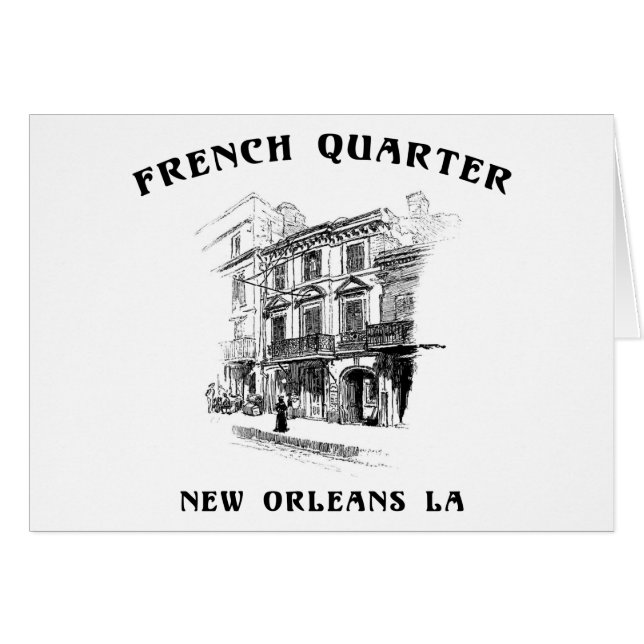 Barrio francés New Orleans (Anverso (Horizontal))
