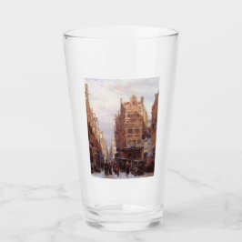 Barrio judío en Ámsterdam (escena de la ciudad vie