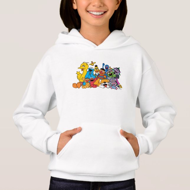 Barrio Sésamo | Retrato de grupo Sesame Pals (Anverso)