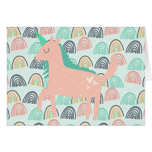 Barrios de lluvia y Unicornios (Anverso (Horizontal))