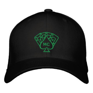 Barroidered Gorra Green Stitch