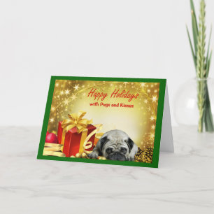 Barros amasados y regalos de la tarjeta de Navidad