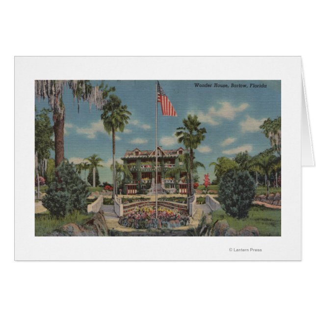 Bartow, Florida - Vista de la Casa de las Maravill (Anverso (Horizontal))