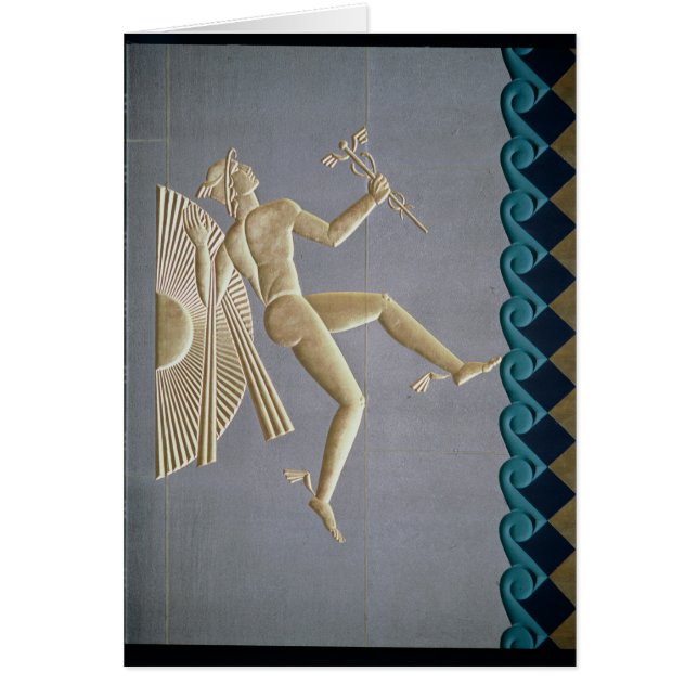 Bas-alivio que representa Mercury (Frente)