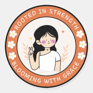 Basado En El Pegatina De Fuerza