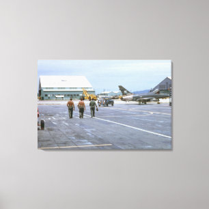 Base aérea Tuy Hoa Vietnam 1969 Lienzo envuelto