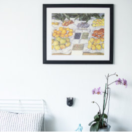 Base de frutas de Gustave Caillebotte, arte vintag