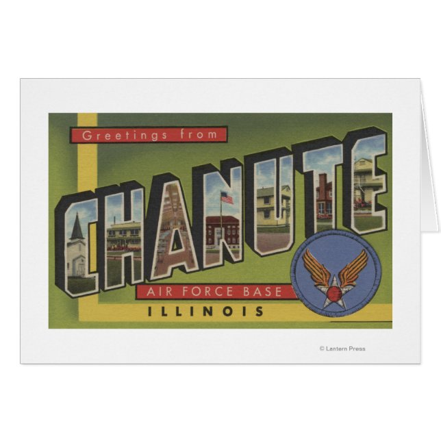 Base de la Fuerza Aérea de Chanute - Escenas de le (Anverso (Horizontal))