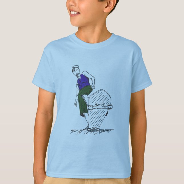 base de patines camiseta (Anverso)