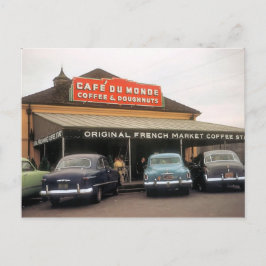 Base para café, tarjeta de Nueva Orleans