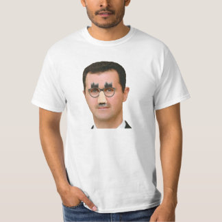 Bashar Al-Assad con la camiseta divertida de los