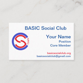 BASIC Social Club - LA TARJETA
