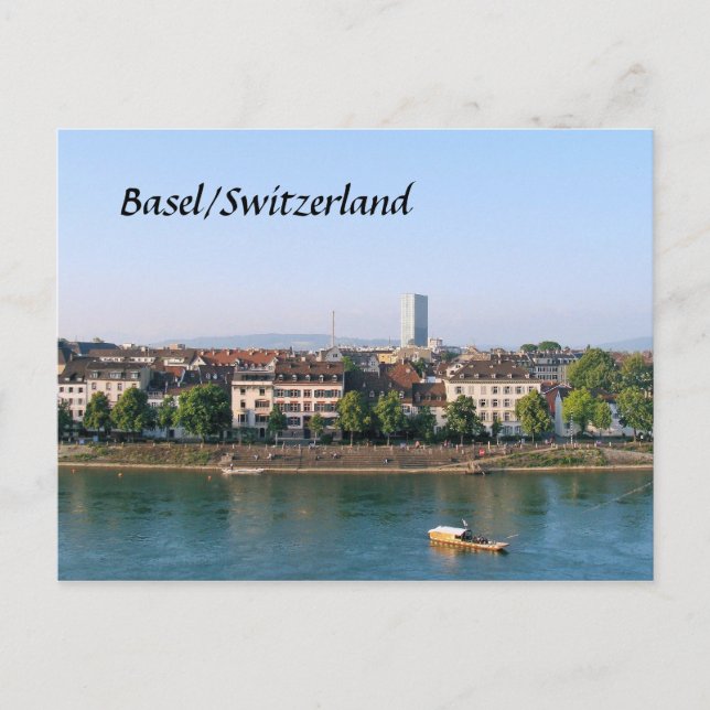 Basilea/Suiza - postal (Anverso)