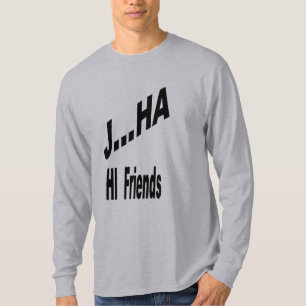 Basílica de la camiseta gris hogar JHA FAMOSO COLO