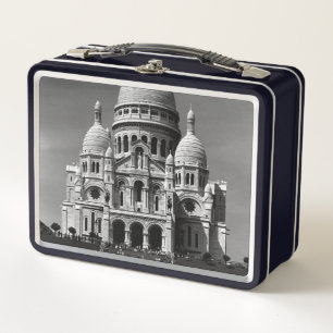 Basílica de Sacre Coeur vintage Francia París