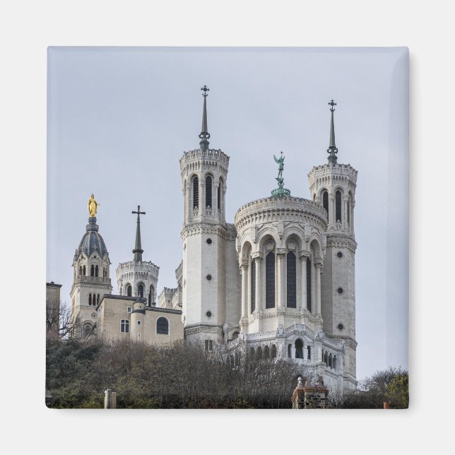 Basílica del imán de Notre-Dame de Fourvière (Frente)