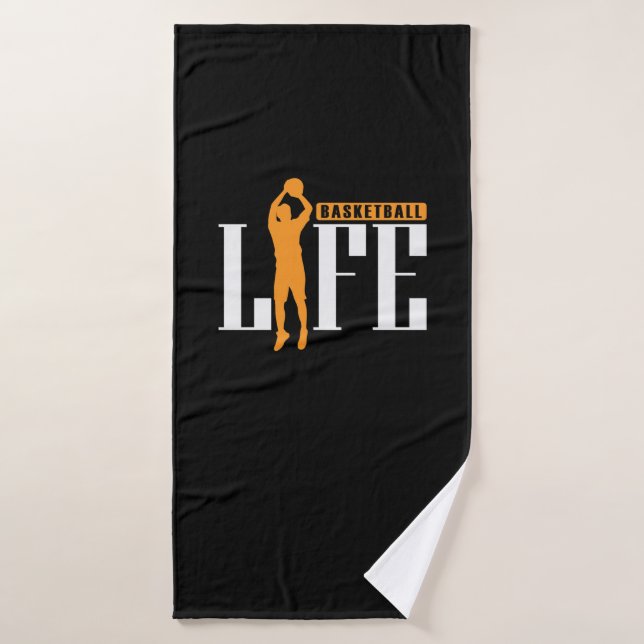 Basketballlife Ballsport Amerika USA (Toalla de baño)