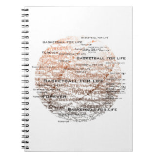 Basktetball para la vida, para siempre cuaderno