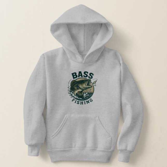 Bass Fishing Hoodie (Distribución )