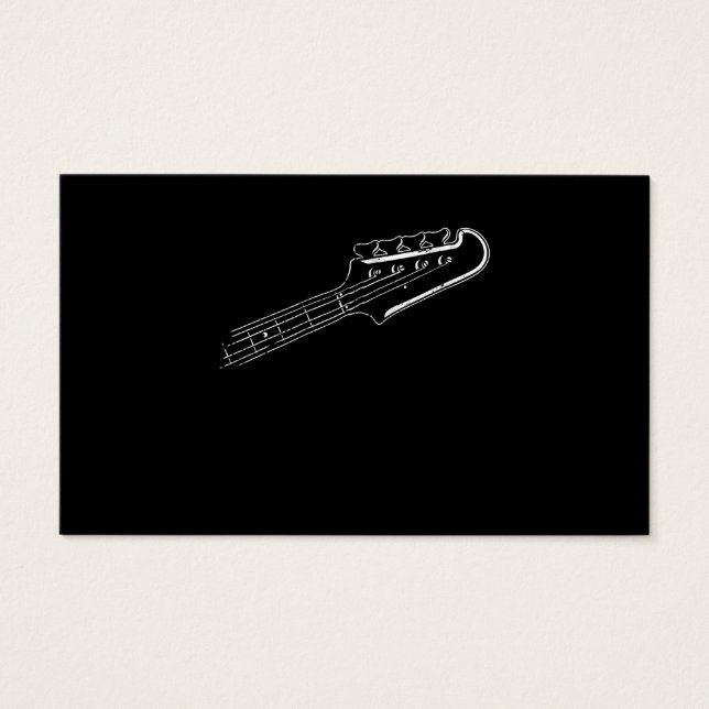 Bass Player Bass Guitar Musical Design (Anverso)