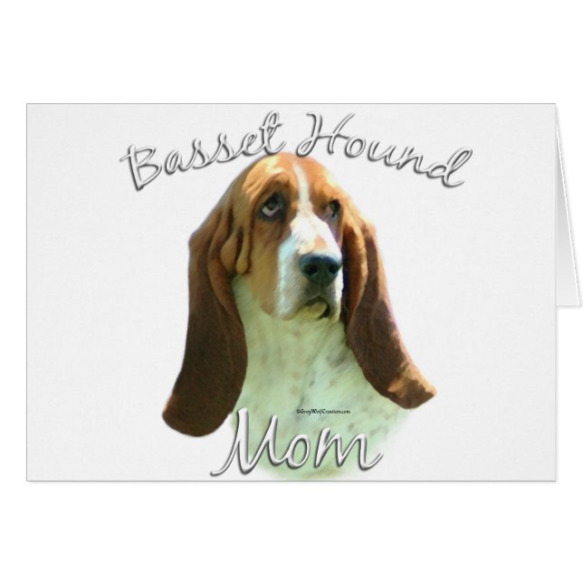 Basset Hound Mom 2 (Anverso (Horizontal))