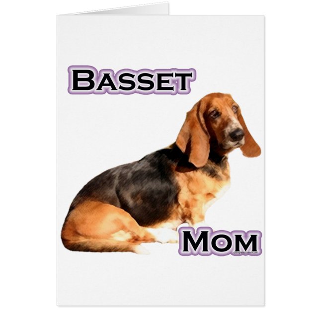 Basset Hound Mom 4 (Frente)