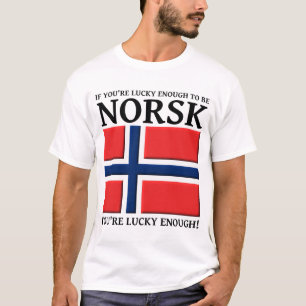 Bastante afortunado ser camisa de Norsk