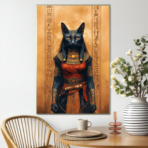 Bastet Diosa Egipcia Gata Arte Fantasía