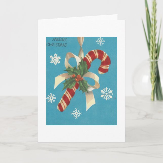 Bastón de caramelo de las Felices Navidad del (Anverso)