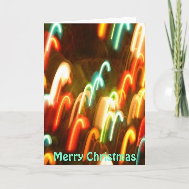 Bastón de caramelo de las luces de navidad (Anverso)