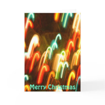 Bastón de caramelo de las luces de navidad