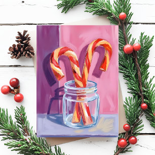 Bastones de Caramelo Navidad Vintage