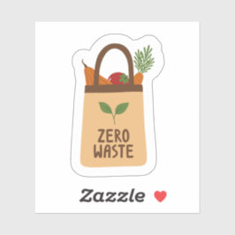 Basura cero para el Pegatina de vinilo de corte ec