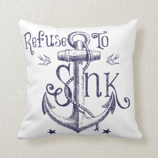 Basura para hundir el Cojín decorativo