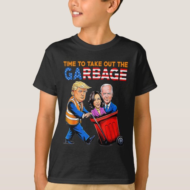 Basura Para La Camisa De Trump 2024 Que Hay Que Sa (Anverso)