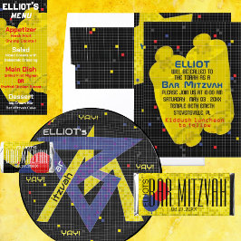 Bat Bar Mitzvah GAME EN Cajas Favoritas De Lining