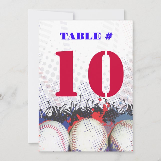 Bat Mitzvah Invitación a BASEBALL SPLATTER Bar (Anverso)