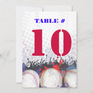 Bat Mitzvah Invitación a BASEBALL SPLATTER Bar
