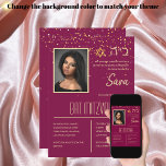 BAT MITZVAH Invitaciones Tarjetas Fotos Judías Ele<br><div class="desc">LeahG on Zazzle presenta una exquisita colección de invitaciones fotográficas de Torah Bat Mitzvah, judías, modernas, elegantes y de moda. Estas invitaciones están meticulosamente diseñadas para capturar la esencia de este hito sagrado, mezclando tradición con estética contemporánea. Con sus elegantes y sofisticados diseños, estas invitaciones son perfectas para aquellos que...</div>
