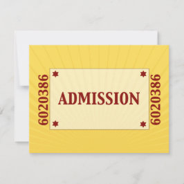 Bat Mitzvah Movie Star RSVP Tarjeta de respuesta a