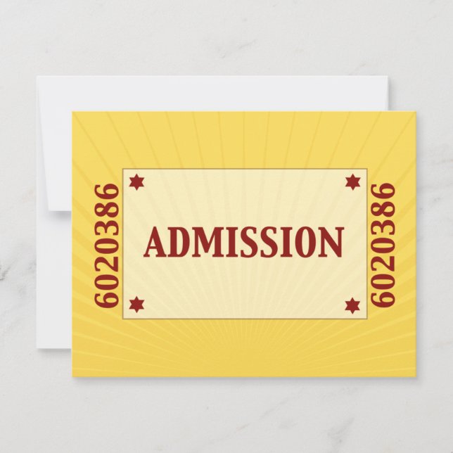 Bat Mitzvah Movie Star RSVP Tarjeta de respuesta a (Anverso)