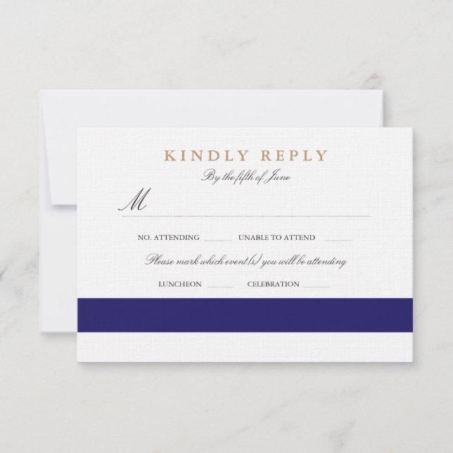 Bat Mitzvah RSVP (Anverso)