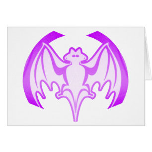 Bat Purple Inv. Gibney El MUSEO Regalos Zazzle