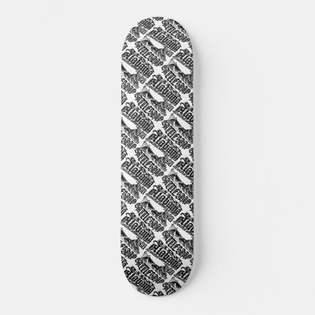 Batalla Alabama 8 Skateboard de 1/8" (Anverso)