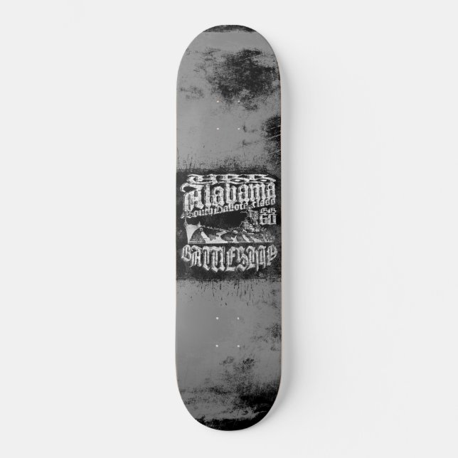 Batalla Alabama 8 Skateboard de 1/8" (Anverso)
