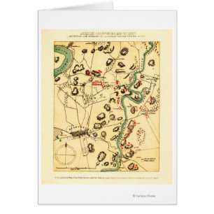 Batalla de Antietam - mapa panorámico 2 de la