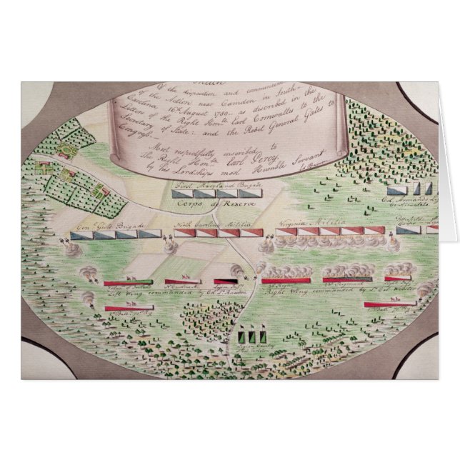 Batalla de Camden, 1780 (Anverso (Horizontal))