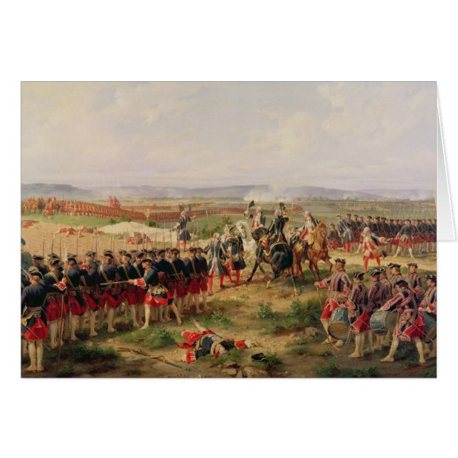 Batalla de Fontenoy (Anverso (Horizontal))