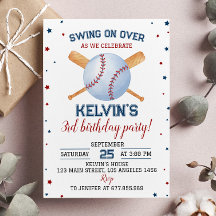 Batalla de invitación al cumpleaños de béisbol