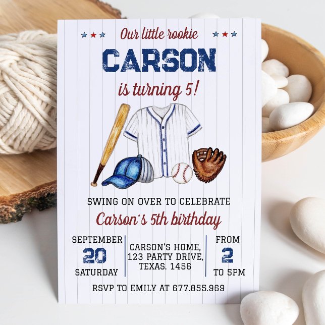 Batalla de invitación al cumpleaños de béisbol (Subido por el creador)